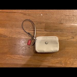 Coach wristlet bag